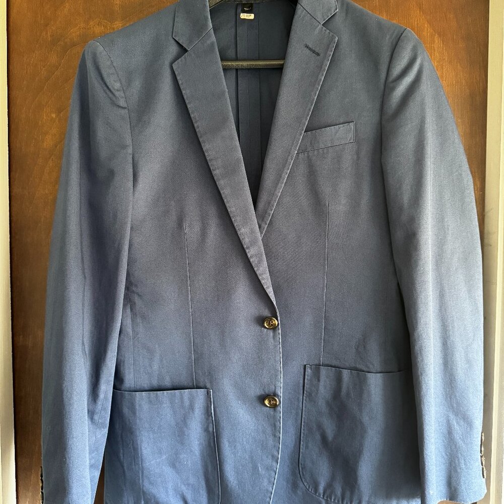 Men's JCrew Sports Coat  Navy Size 36R